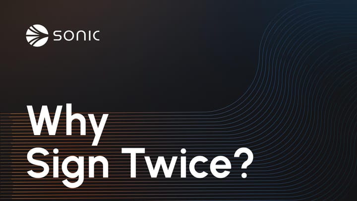 Why Sign Twice?